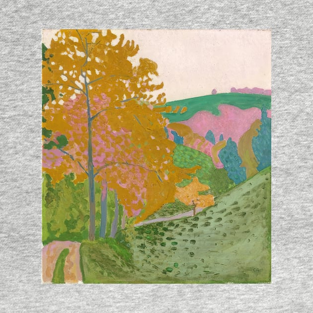 herbstlandschaft herbst auf der oschwand 1906 - Cuno Amiet by Kollagio